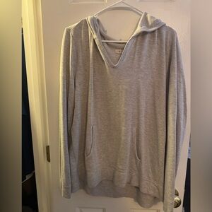 Loft Lou & Gray Women’s Hoodie Heather Gray Size XL